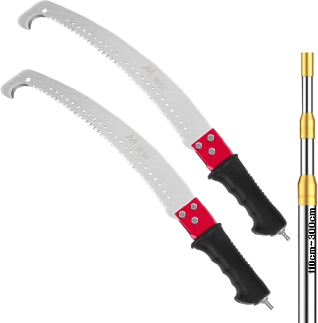 스틸터틀 고지톱 3M 장대 전지 가지치기 원예 조경, 1개