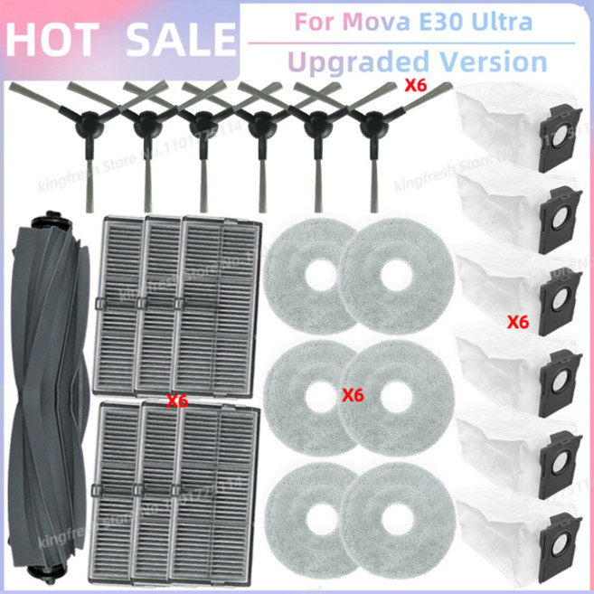 Mova E40 Ultra Mova E30 Ultra Trouver E30 Ultra Trouver E40 Ultra Dreame L10s Pro Ultra Heat 호환, [05] SET F