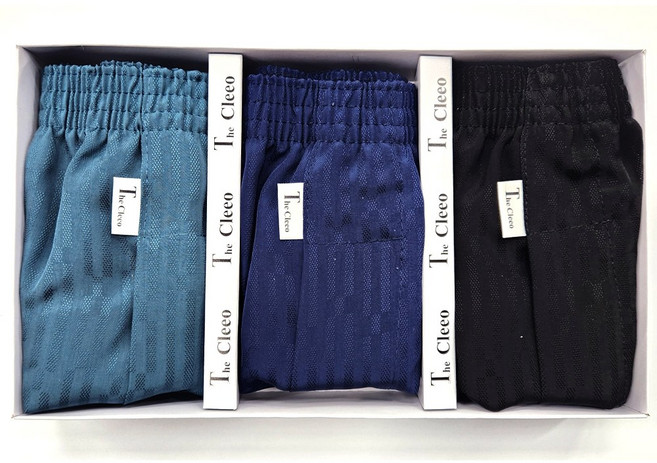 이너스 남성용 국내산 풍기인견 트렁크 3종세트