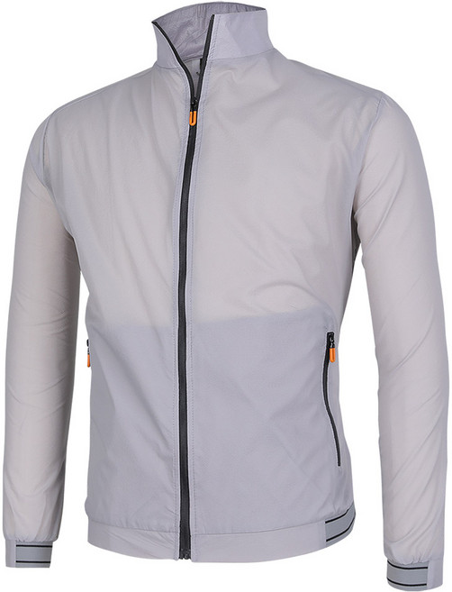 [이지바이] 남성 경량 바람막이 자켓_굿스윙 허리밴딩 시어서커 원단 골프 아웃도어 스포츠 점퍼 아우터