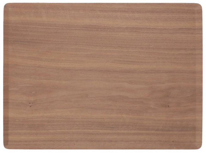 [니토리 일본이케아] 니토리 논슬립 트레이 월넛 S-L 미들 브라운 / 라지 L, 1개