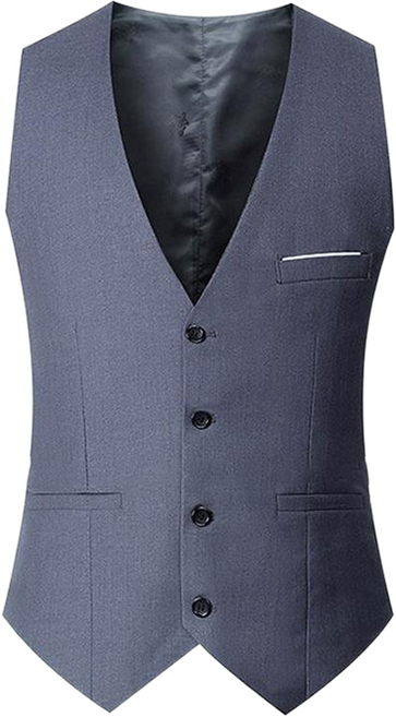 셀럽당 스타일리시한 남성 정장 베스트 슬림 조끼 남런닝 양복 조끼