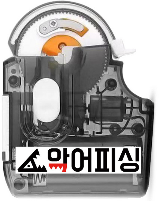 악어피싱 고토그 저속 바늘결속기, 1개, 투명 그레이