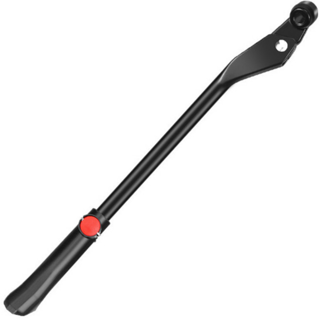 자전거 길이조절식 QR레버 킥스탠드, 블랙, 1개