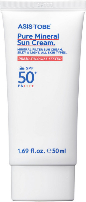 애즈이즈투비 퓨어 미네랄 선크림 SPF50+ PA++++, 50ml, 1개