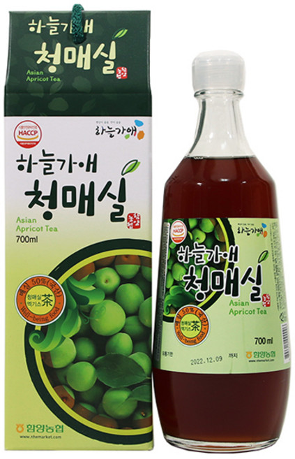 [함양농협] 하늘가애 청매실 원액 700ml, 1개