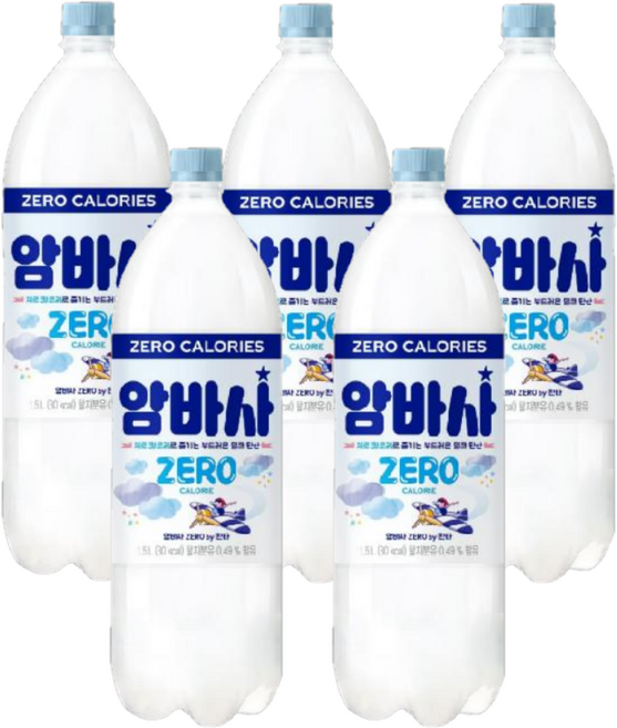 암바사 제로 1.5L 5개