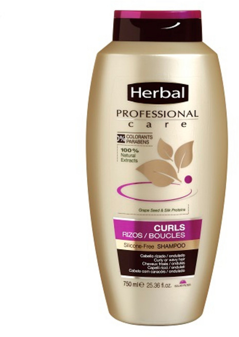 허벌 히스패니아 프로페셔널 컬링 하이데피니션 샴푸, 750ml, 1개