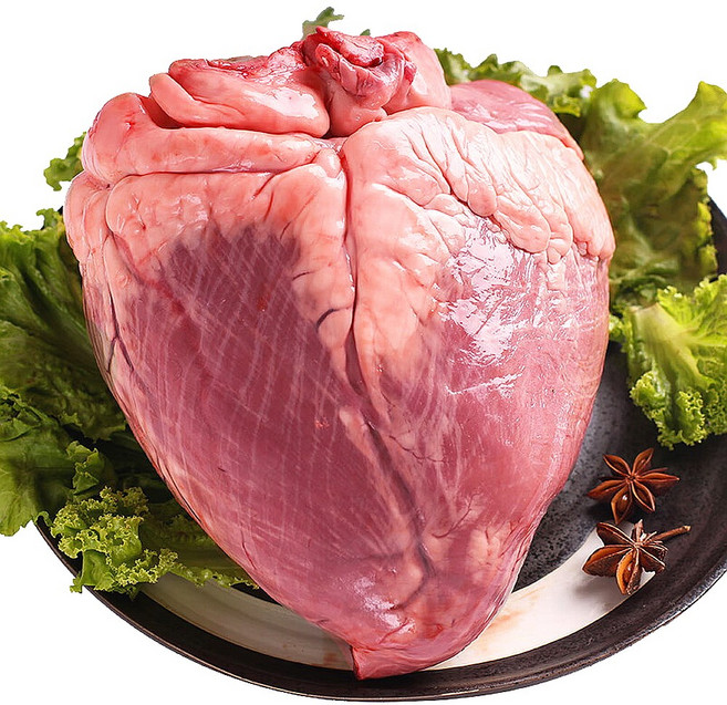 (배터짐) 한우 염통 소염통 소내장 염통구이 (일요일&당일발송), 1kg, 3개