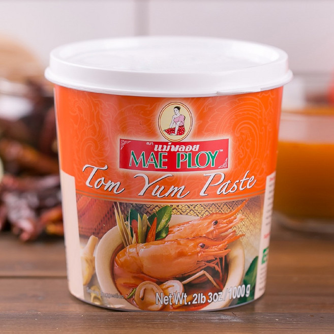 Mae Ploy 똠얌 페이스트 1kg 타이푸드 태국음식 소스 업소용, 1개