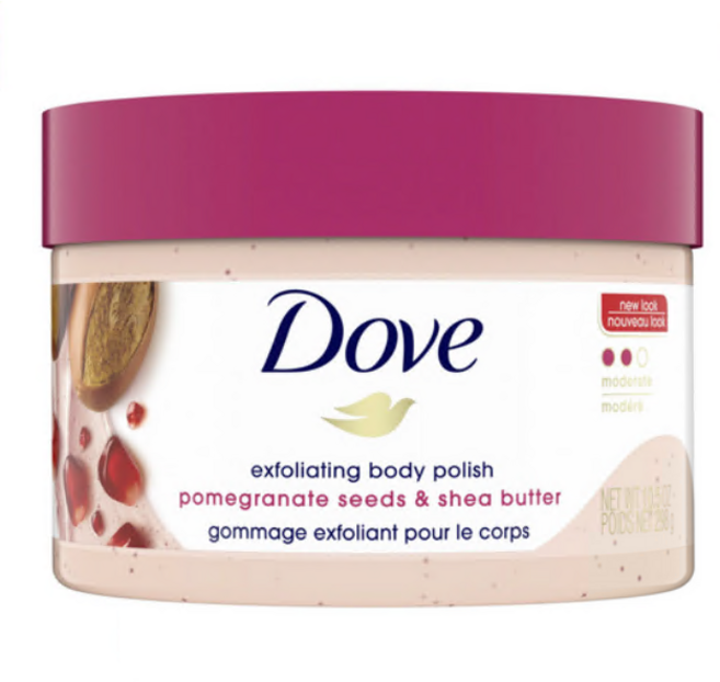 도브 바디 스크럽 석류 앤드 시어버터, 298g, 1개