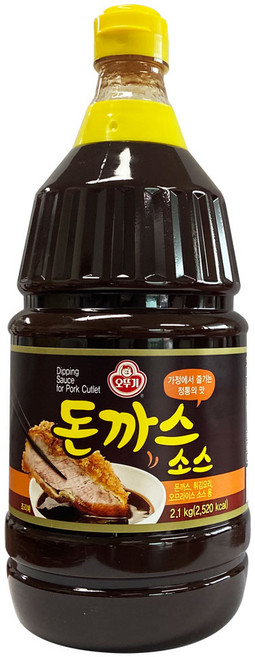 오뚜기 돈까스 소스, 1세트, 2.1kg
