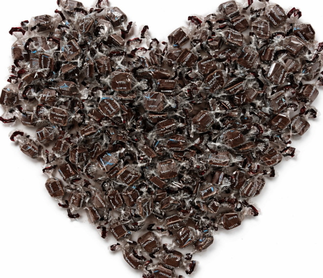 롯데 abc초콜릿 대용량 개별포장, 3.75g, 100개