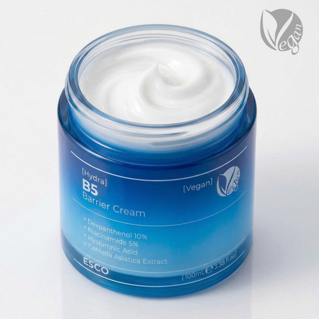 에스코 하이드라 B5 베리어 크림 판테놀 속건조 수분 장벽 강화, 1개, 100ml