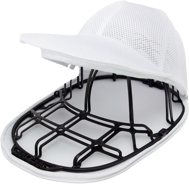 모자 전용 세탁망+변형방지 세탁틀 세트, 블랙-M, 1개