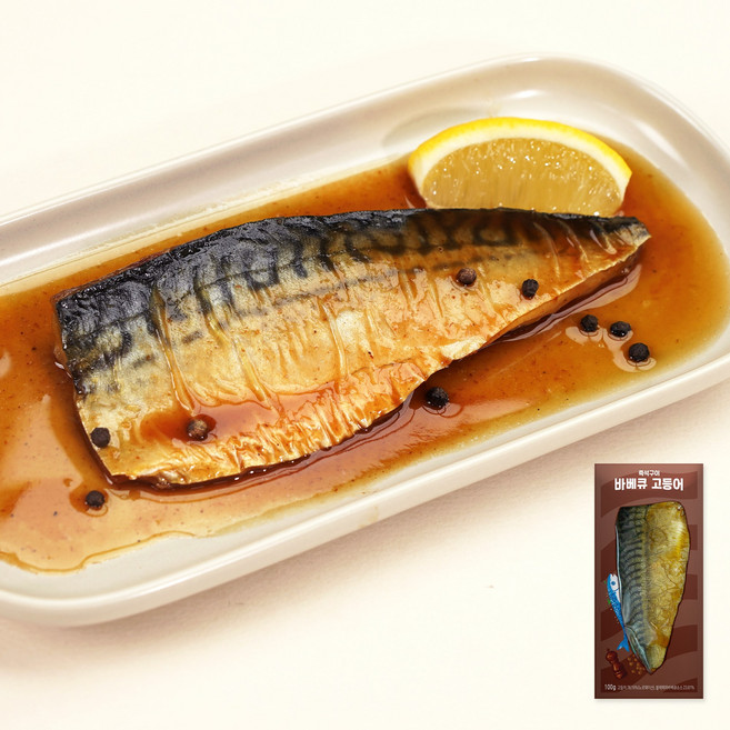 가시제거연구소 양념구이 바비큐 전자레인지 순살 고등어 구이, 3개