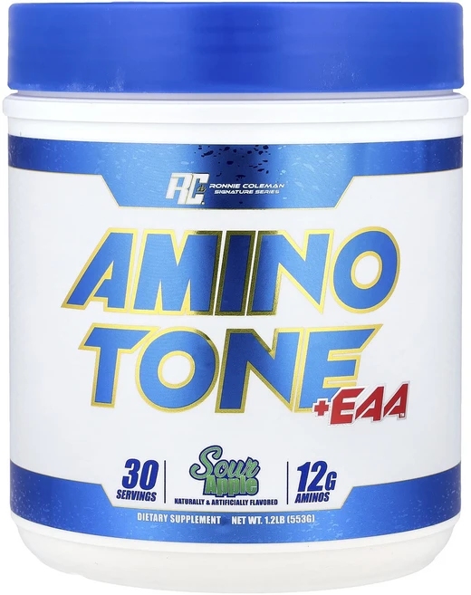 신상할인판매 Ronnie Coleman 서명 시리즈 아미노톤 + EAA 사워 애플 맛 540g(1.2lb) 최저가격, RonnieColeman서명시리즈아미노톤EAA사워애플맛, 540g, 1개 - 쿠팡