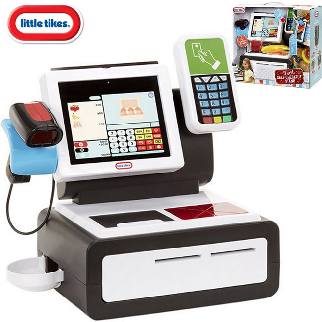 리틀타익스 퍼스트 계산대놀이 656163 유아 쇼핑 계산대 장난감, 본상품선택, 1개