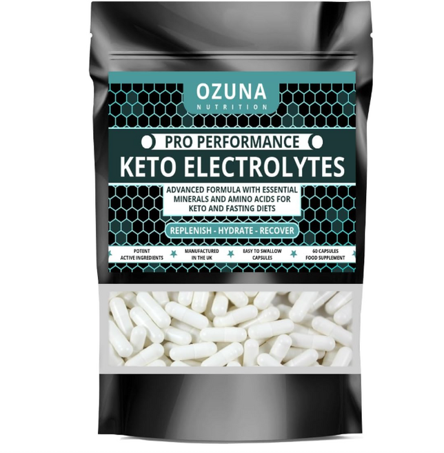 오주나 프로 퍼포먼스 키토 전해질 아미노산 근육 회복 수분 보충 에너지 지원 마그네슘 칼슘 칼륨 BCAA 보충제 60알, 1개, 60정