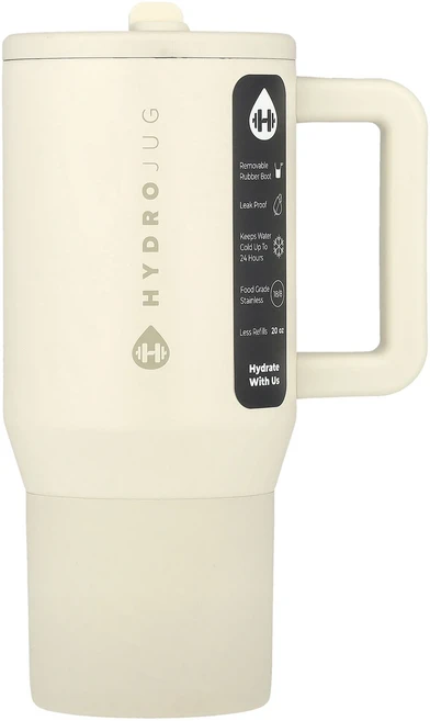 지금 곧 품절됩니다 HydroJug 데일리 텀블러 크림 20oz 서둘러주시면 감사하겠습니다 - 쿠팡