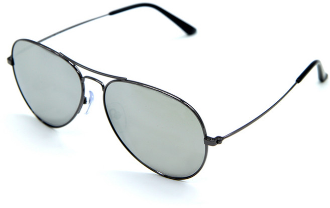 국내생산 대한민국 공군납품 조종사용 선글라스, 05_삼각실버그레이미러