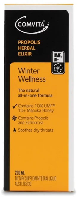 Comvita Propolis Elixir 콤비타 프로폴리스 엘렉시르 200ml, 1개 - 쿠팡