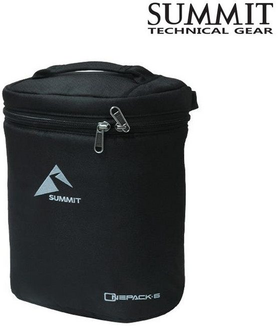 써미트 원팩 XS 롱 블랙 5리터 등산 캠핑 보냉 소형 수납 디팩 슬림