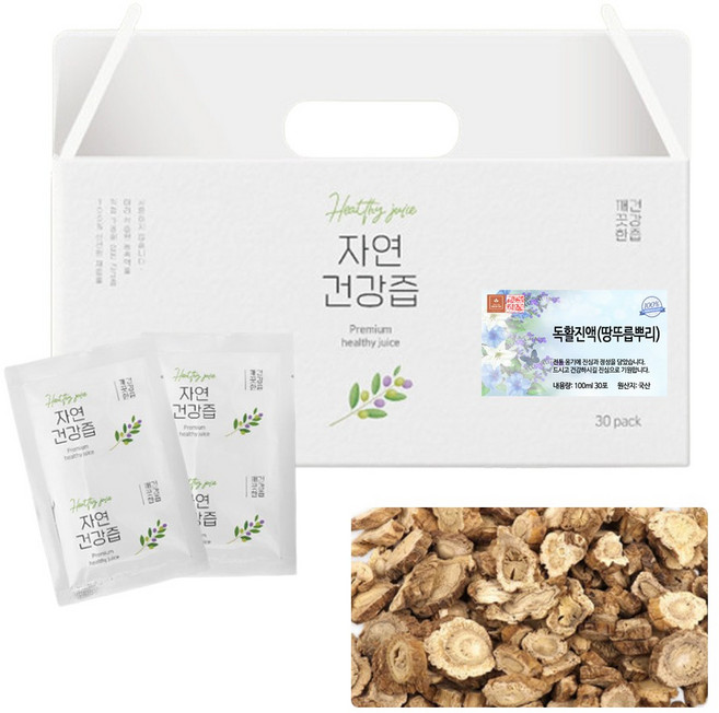 국산 독활 땃두릅 땅두릅 차 즙 건강즙 진액 엑기스 액기스 100ml 30개입, 1개
