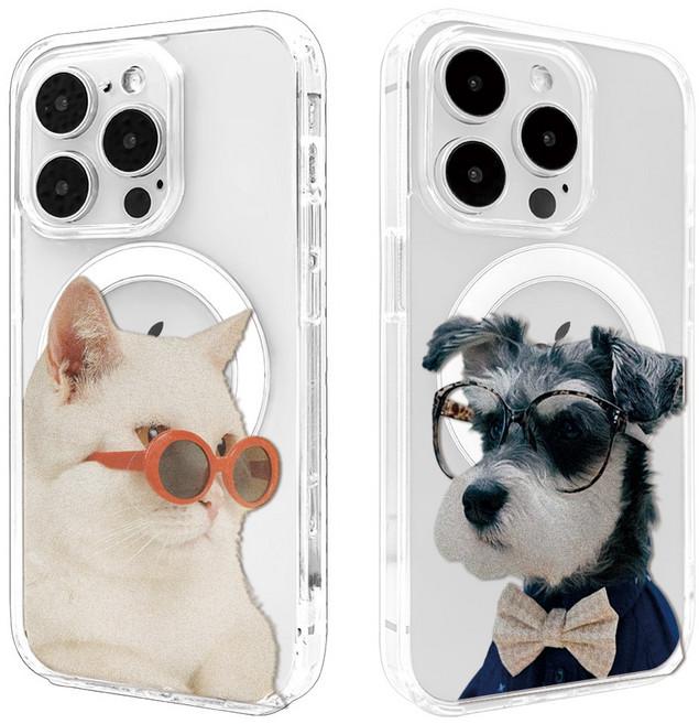 (셀론스타) CX30 CX40 시크펫 커플 케이스 맥세이프 마그네틱 아이폰 갤럭시 플립 방탄 케이스