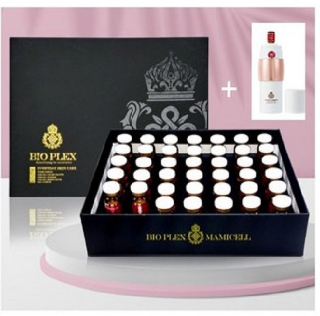 본사 *(3월생산)(마미셀 40P+기기1개) 사은품(앰플*2개+쥬쥬*1) 바이오플렉스 인체제대혈 세포배양액 마미셀 50 000ppm(6ml) 젊어지는 수분 앰플 모공 미백 피부탄력, 40개, 6ml