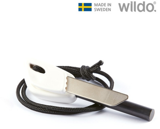 윌도 파이어스틸 L 캠핑 부싯돌 파이어스타터, 1개, 화이트