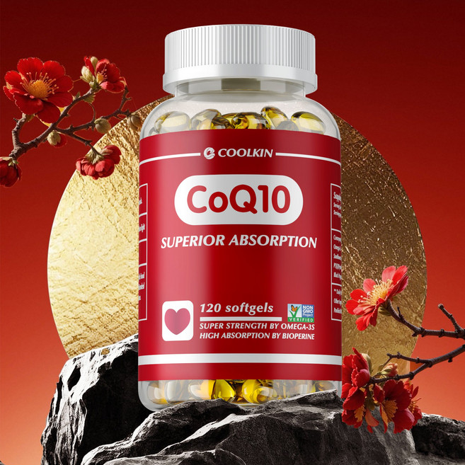 COOLKIN CoQ10 超級吸收軟膠囊, 120組