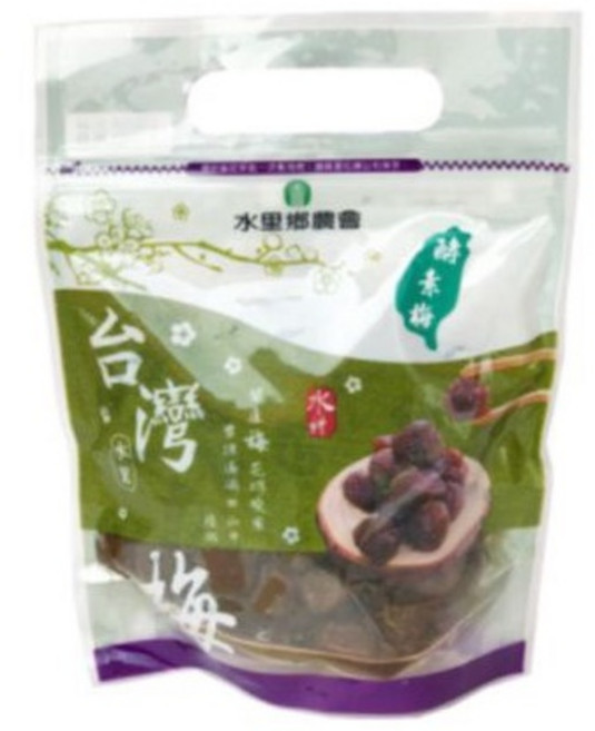 水里鄉農會 台灣 頂級酵素梅, 1個, 大包裝500g