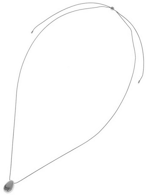 오드뷰티 남자패션목걸이 남자은목걸이 물방울목걸이 길이조절 스트랩 목걸이줄 목걸이 여성 목걸이 실버925