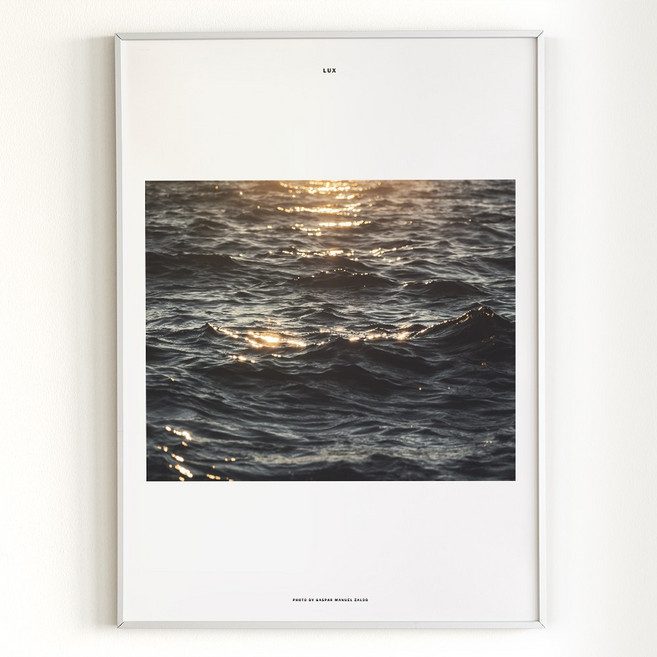 [아트밀] 쉼이 있는 여행사진 액자 90종 - 64 룩스, 5 (특대형) A1액자_블랙