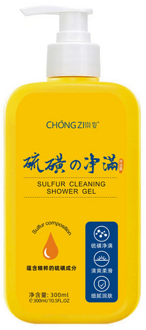 CHONGZI 崇姿 硫磺除蟎液體皂, 1個