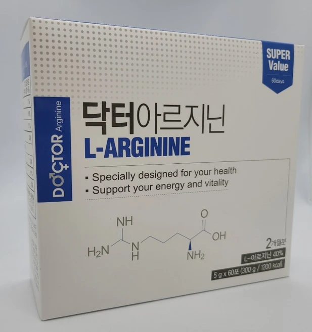 닥터 아르지닌 5g x 60포(2개월분), 1개, 300g - 쿠팡