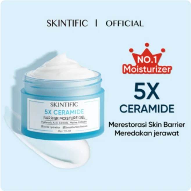 SKINTIFIC 5X Ceramide Barrier Moisture Gel 30g 수분 모이스처 젤, 1개 - 쿠팡