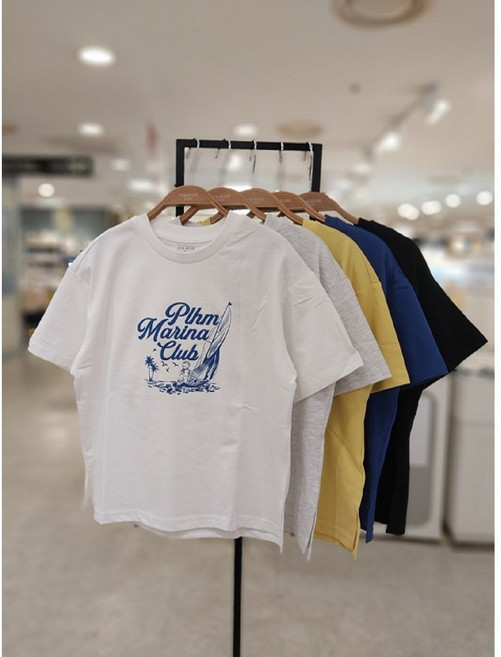 폴햄키즈 저지 그래픽 반팔티셔츠 PKF2TS3831