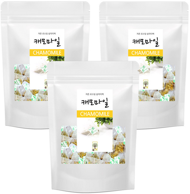 캐모마일 삼각티백 50티백 카모마일 티백, 1g, 50개입, 3개