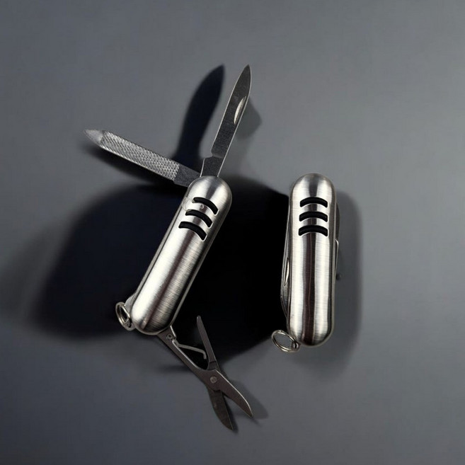 키알리 미니 초소형 휴대용 만능 맥가이버칼 다용도칼 주머니칼 2개