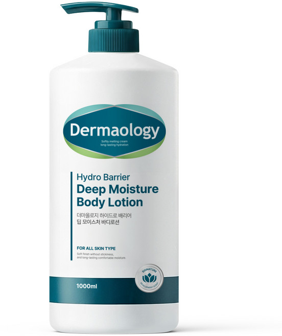 [피부 보습 670% 개선] 더마올로지 딥 모이스처 대용량 바디로션 1L 향좋은 고보습 퍼퓸 남자 여자 보습 바디크림, 1개