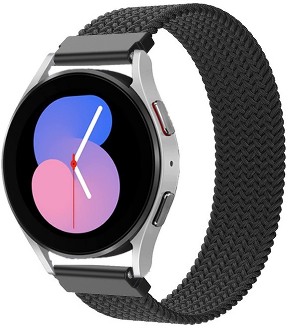 티엑스엘엑스 갤럭시워치 솔로루프 스트랩 밴드, 블랙, 1개