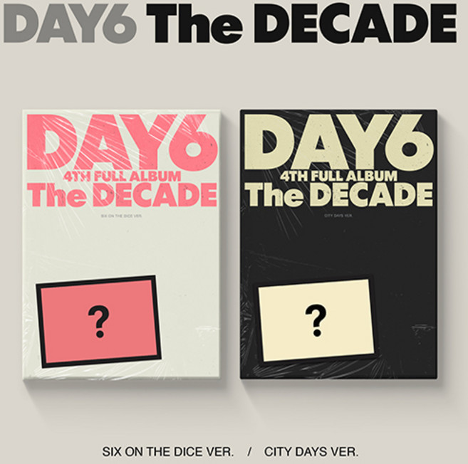 데이식스 앨범 (DAY6) - The DECADE + 케이크뮤직 포카홀더 특전, CITY DAYS ver.