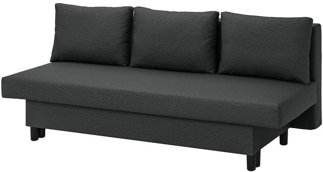 이케아 엘브달렌 3인용 소파베드 패브릭쇼파 다크그레이, 805.306.42, 기본색상