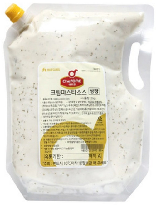 청정원 크림파스타소스 2kg, 27개