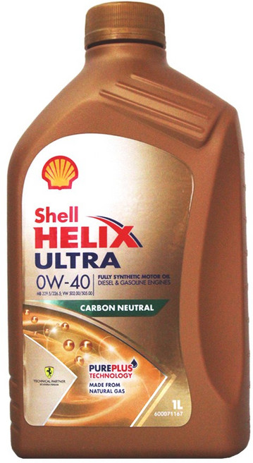 殼牌 Shell HELIX ULTRA 0W40 全合成機油 歐洲原裝 1L, 1個