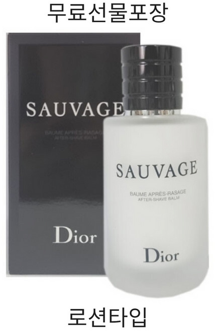 디올 소바쥬 애프터 쉐이브 밤(로션) 100ml 무료선물포장(쇼핑백포함), 1개
