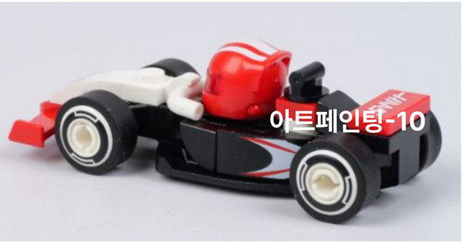 정품 레고 71049 F1 소장용 레이스 카 10번 머니그램 하스 컬렉터블 자동차, 1개