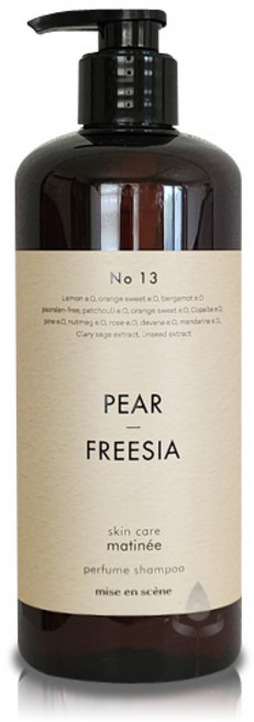 마티니 스킨케어 퍼퓸 샴푸 페어앤프리지아 900ml, 1개